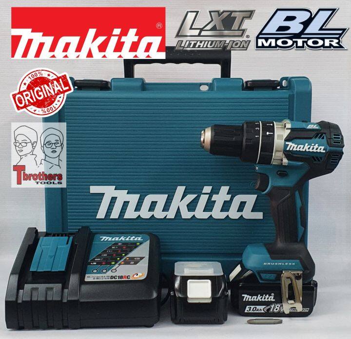 Original Makita Dhp484rfe 18v Lxt Cordless Brushless Hammer Driver Drill Lazada Ph 9264