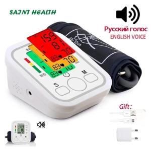Saint Health Arm Automatic Blood Pressure Monitor BP Sphygmomanometer Pressure Meter Tonometer for Measuring Arterial Pressure2026