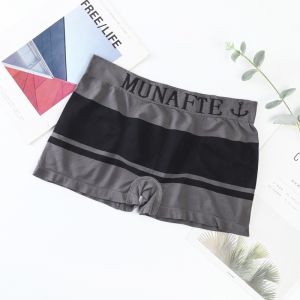 ONEFASHIONMALL Celana Dalam Pria Nyaman Boxer Underwear Men Munafie Sempak CD Model Garis Jangkar Nyaman Melar Murah CD019