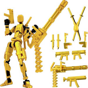 T13 Titan 13 Action Figure Set Robot Action Figure 3D Printed Robo 13 Action Fidget Toys For Collectors Desktop Decorations