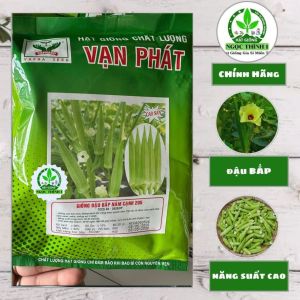 Hạt Giống Đậu Bắp Năm Cạnh 205 VẠN PHÁT (Gói 500gr) - Cho trái sớm vỏ màu xanh nhạt