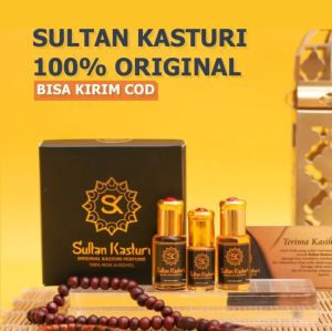 [ KASTURI ORIGINAL ] Parfum pria tahan lama non alkohol bisa untuk solat disukai orang soleh habaib nabi parfum minyak kasturi asli original parfum sholat impor kasturi