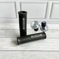 PAKET HANDGRIP THE STROM SET KIRI KANAN / HAND GRIP THE STORM ORIGINAL MOSCOW HANFAT MOTOR GAGANG GAS MOTOR RUBBER KARET TEBAL GRIP SARUNG GAS KARET PREMIUM + Jalu Stang Gepeng Pelindung Stang Model Gepeng UKIR ORIGINAL BBOY JALU STANG FLAT SPIRAL GARIS C. 