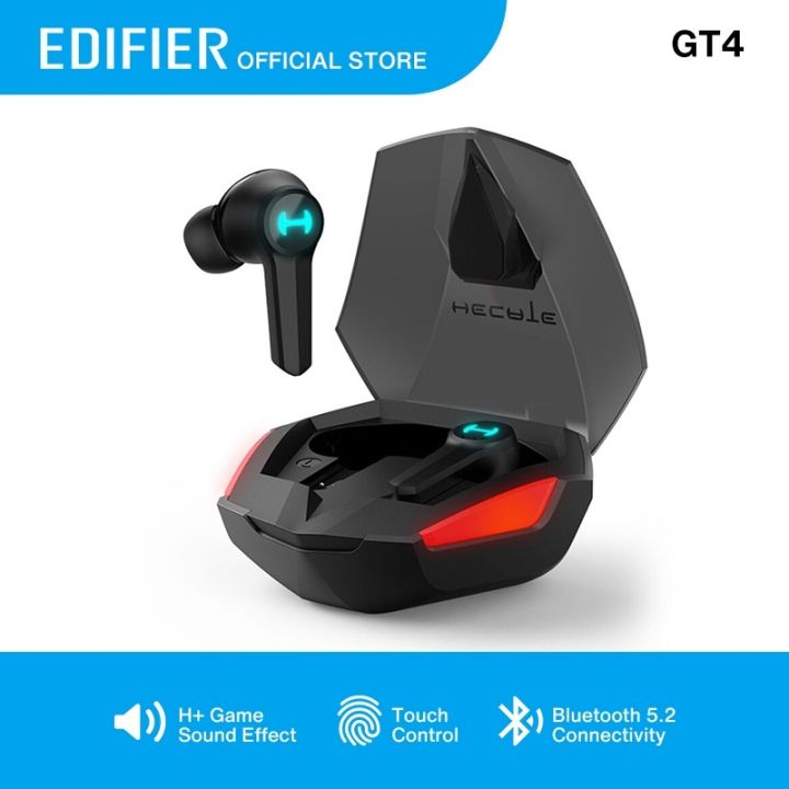 Edifier Hecate GT4 TWS True Wireless Gaming Earbuds Bluetooth V5.2 ...