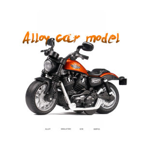 LEO 1:14 Harley Motorcycle alloy model car for kids toys for boys toys for kids cars toys