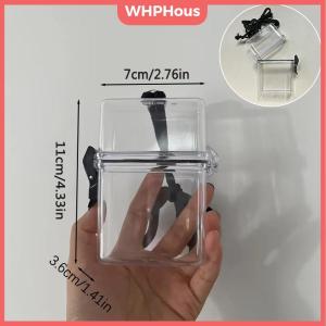 WHPHous Ins Idol Photo Card Storage Box Decorative Photocard Storage Box Waterproof Photo Picture Collect Holder Message Organizer Box