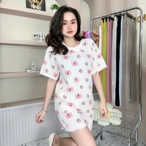 Set Bộ Nữ Mặc Nhà Quần Đùi Áo Cổ Tròn Chất Đũi Xốp Hàn Họa Tiết Dễ Thương  Mặc Nhà Đi Chơi Đẹp Thời Trang Giá Rẻ Nhất Sale Ngay Tại Lazada