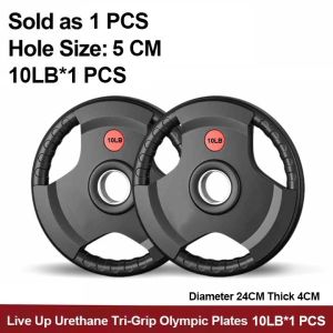 Dumbbell Plates Olympic Weight Plates 2.5/5/10/25/35/45LB Solid Cast Iron Barbell Plates for Strength Training Home Gym Fitness Equipment Standard 2-Inch Hole Design