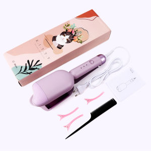 DECINIEE New 36mm Wavy Hair Curlers Curling Iron Wave Volumizing Hair Lasting Styling Tools Egg Roll Head Waver Styler Wand Curling Irons