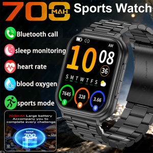 New Fashion SmartWatch For Men 1.83 240*284 HD Screen Bluetooth Call Blood Oxygen Sports Smartwatches Women Outdoor Military