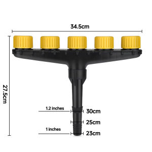 Agriculture Atomizer Nozzles Garden Lawn Large Flow Atomization Sprinklers Adjustable Flowerbed