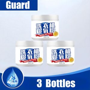 3-in-1 Oxygen Cleaner Powder for Front Load Washer - Remove Mold & Odor Washing machine powder Original Washing Machine Cleaner Sterilization rate 100% Detergent Remover Effervescent powder Washing machine solution