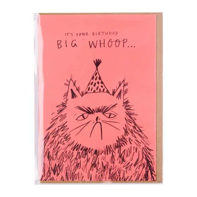 Ohh Deer Big Whoop Birthday Card