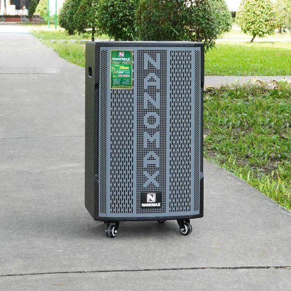 [HCM] Loa Kéo Nanomax SK-12X3 Bass 30cm 380w Bluetooth Karaoke Tặng 2 Mic Không Dây - Hàng Chính Hãng - Công Ty Thiên Phúc