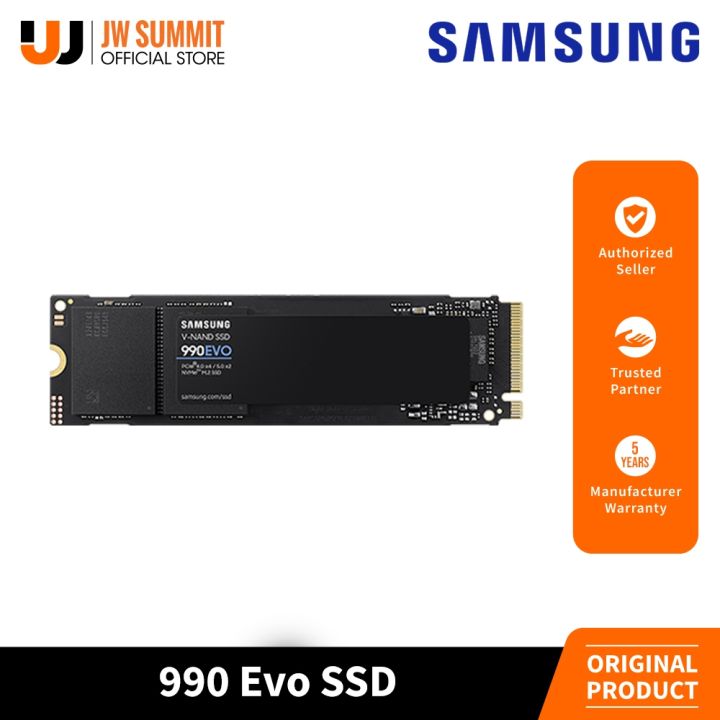 Samsung 990 Evo PCIe x4 x2 NVMe Internal SSD Solid