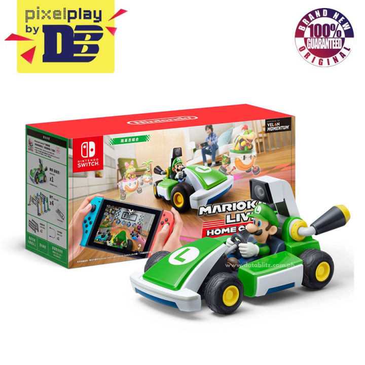 Luigi Mario Kart Live Without Car Nintendo Switch Mario Kart Live