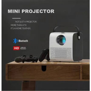 【100% Quality】𝗤𝟯 𝗣𝗿𝗼 Android Projector 4K ULTRA HD 5G WIFI LED Screen Mirror Mini Projector Home