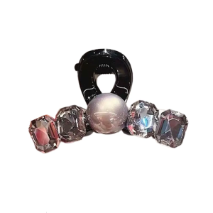 Mini thạch ngọc trai giả barrettes cho tạo kiểu tóc lung linh Giọng Clip thích hợp cho tóc mỏng và Bang