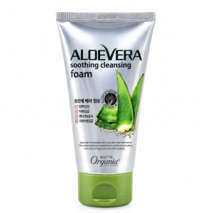 Organia Aloe Vera Skin Care RELBE BEAUTY (Soothing Gel Soothing Mist Cleansing Foam)