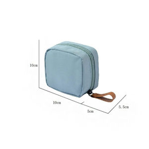 Large Capacity Canvas Cosmetic Organizer Waterproof Nylon Storage Toiletry Bag Portable Travel Pouch