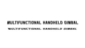 AXNEN A10 Smartphone Handheld Gimbal with Fill Light Extension Rod RemoteCellphone Video Record Stabilizer for  Android