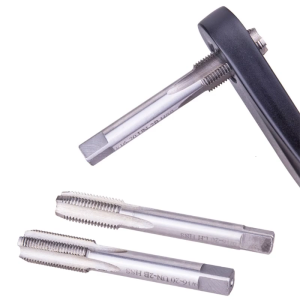 Road Bike Cranks Pedals Thread Tap Highly Speed Steel Left Right Hands Thread Repair Drill Tool Road Crankset Wire Tap T