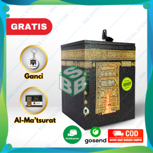 CELENGAN KABAH KABAH KAQBAH Kunci Buka Tutup Mekkah Ukuran Jumbo Murah Viral Unik Premium | Souvenir Haji Umroh | Hadiah Ulang Tahun Pernikahan Murah Kotak | Penyimpanan Uang Duit