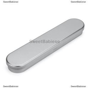 [COD] SweetBabiese กล่องดีบุกรูปม้าทรงสี่เหลี่ยมผืนผ้ากล่องใส่ปากกาน้ำพุ1ชิ้น