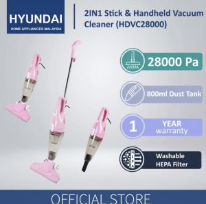 HYUNDAI 2 IN 1 STICK & HANDHELD VACUUM CLEANER MODEL: HDVC2800
