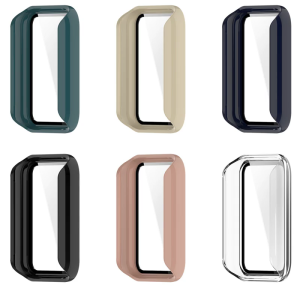 Scratch Resist Smartwatch Case Shockproof Bumper Cover Lightweight Protective Frame Skin for Band 10 Bracelets