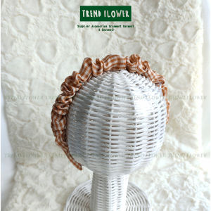 Bando Kotak Kotak Lucu Cantik - Style Korea Termurah aksesoris wanita anak