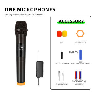 Professional Wireless Microphone Bluetooth UHF For Videoke Dual Handheld Rechargeable For Karaoke