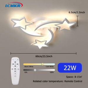 🔥🔥LED 45 inch Modern Ceiling Lamp Beautiful Ceiling Light With Remote Control Flower-shaped Lamp Bedroom LivingRoom