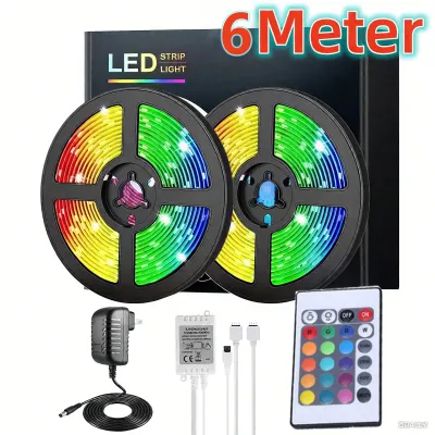 5M 6M 12M 600LEDS LED RGB Light Strip SMD 2835 Flexible Light