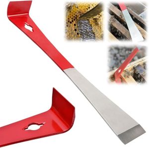 Woodworkers Multi-Purpose Magic 2024 Upgrade Stainless Steel Pry Bar Scraper Set Trim Puller Tool for Baseboard Multifunctional Nail Puller Small Flat Pry Bar for Pulling Prying Scraping