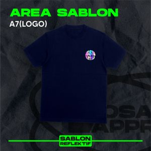Kaos Custom Satuan Sablon Hologram Reflektif / Custom Kaos Nyala Hologram / Sablon Satuan Glow In the dark
