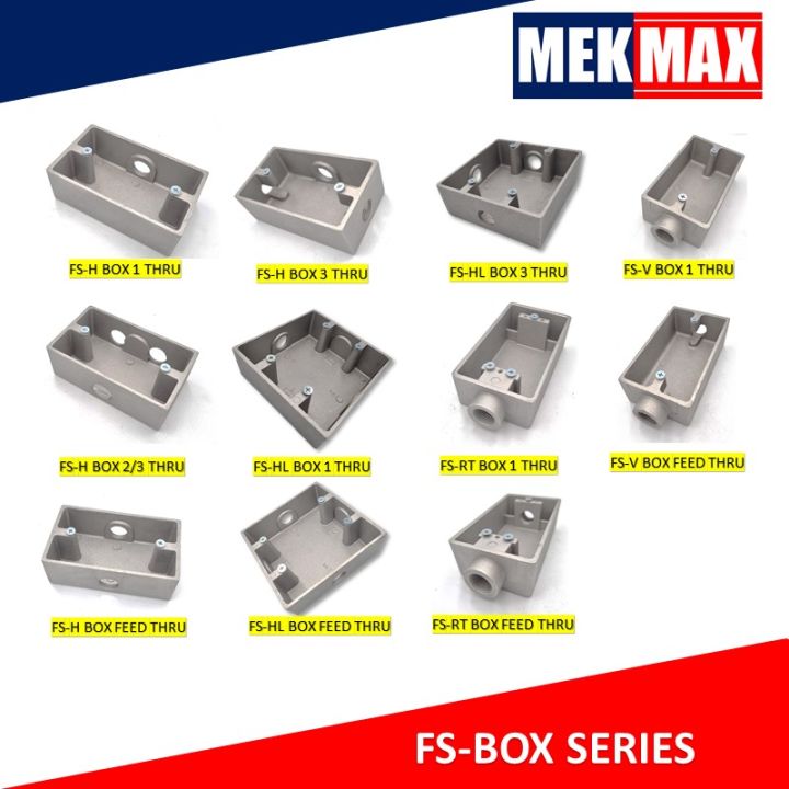 FS BOX Series ขนาดรู 3/4 (6หุน) ทุกรุ่น Lazada.co.th