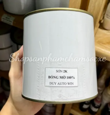 Sơn Bóng mờ 2k thổi màu mờ 100% (chưa gồm cứng)- Sơn 2K ô tô xe máy