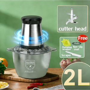【8L Large Capacity】Heavy Duty Electric Meat Grinder Blender 1000W Food Processor And Grinder Electric Grinder Meat & Vegetables With Blender Set Multifunctional Cooking Machine