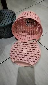 keranjang sovenir/keranjang topas dengan tutup