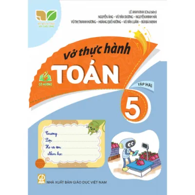 Sách - Vở thực hành toán 5 - tập 2 ( kết nối )