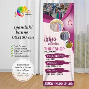 Cetak Spanduk Banner Triffasion