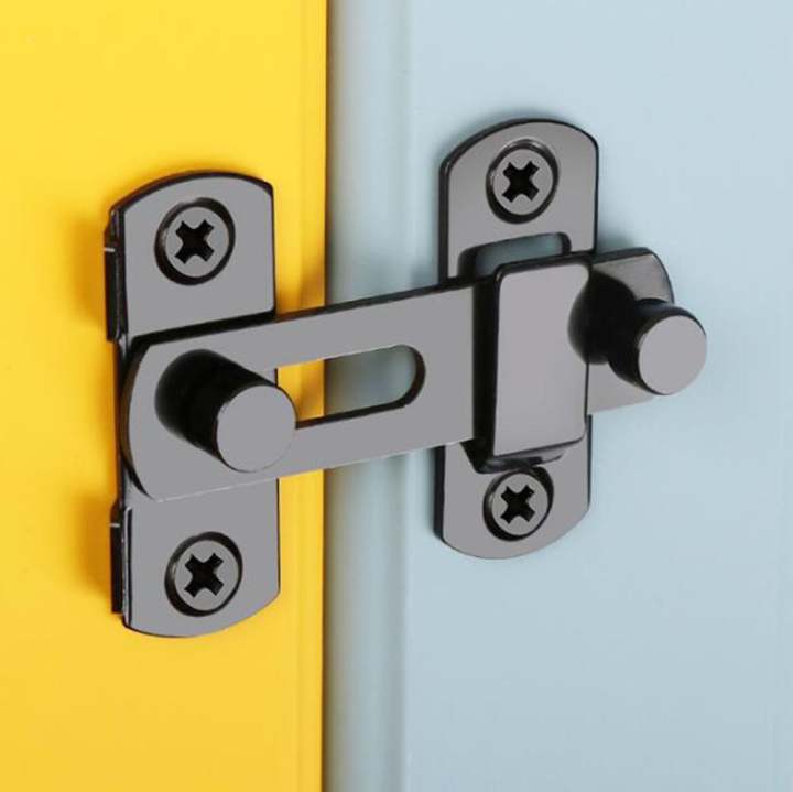 Door Lock Flip Lock Safety Door Bolt Lock, Door Frame Latch Stainless ...
