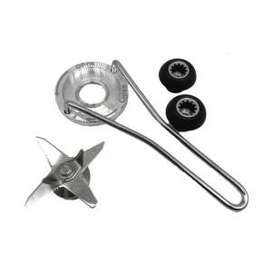 Heavy Duty Blender Blade Safe Stainless Steel Hardened Two Mixing and Cutting 360 Degree Rotation for 767 Juicer