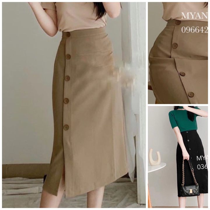 Chân váy dáng dài xếp li phong cách hàn quốc mã 098 | Shopee Việt Nam