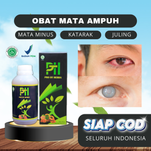 Obat Mata Minus Katarak Mata Juling / Deleng Berair Belekan Merah Dewasa Anak Paling Ampuh Non Tetes PRO DT Herba BPOM Resep Dokter Spesialis Tanpa Operasi