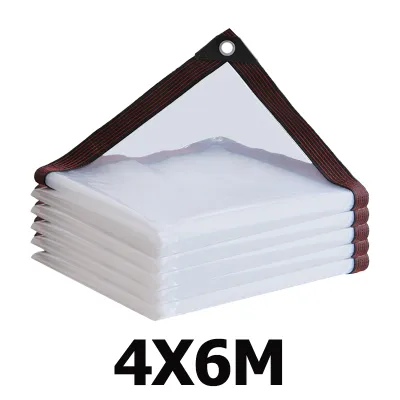 ผ้าใบกันน้ำพลาสติกใส PVC หนา กันแสง ส่งผ่านแสง 30 ปี สำหรับกิจกรรมกลางแจ้ง