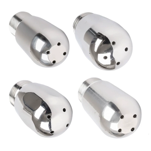 Coffee Machine Nozzle Four Hole Stainless Steel Coffee Machine Component Coffee Machine Head for Coffee