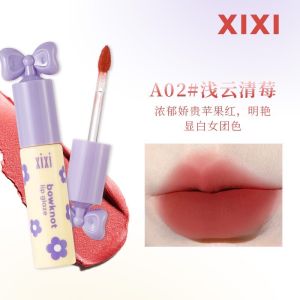 สินค้าพร้อมส่งค่ะ ลิปกลอสเนื้อกำมะหยี่เนื้อแมท xixi ไม่ติดถ้วยง่าย No.D776