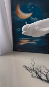 Mọng Nước Khuôn Mẫu Đáng Yêu Cá Heo Chậu hoa Khuôn Khuôn Silicone nhựa Epoxy Làm Bằng Tay Khuôn Mẫu Cho trang trí bàn